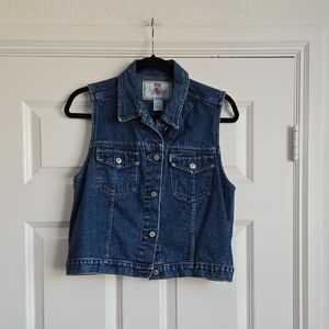 Levi's Blue Denim Vest